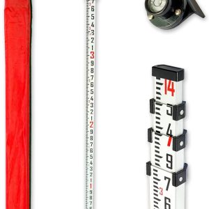 14ft Aluminum Telescopic Grade Rod