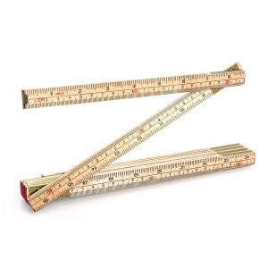 Folding Wood Ruler, 6 FT Carpenter’s Tool